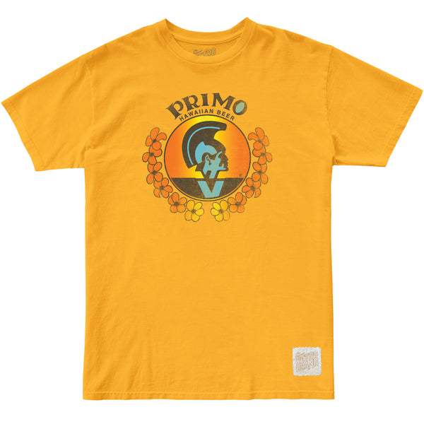 original retro brand Primo Hawaiian Beer 100% Cotton Tee