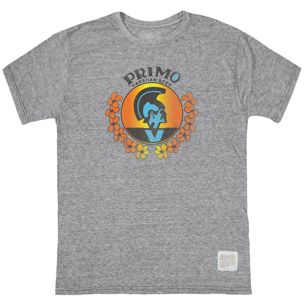original retro brand Primo Hawaiian Beer Tri-Blend Tee