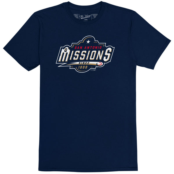 original retro brand San Antonio Missions 100% Cotton Tee