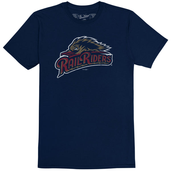 original retro brand Scranton/Wilkes-Barre RailRiders 100% Cotton Tee