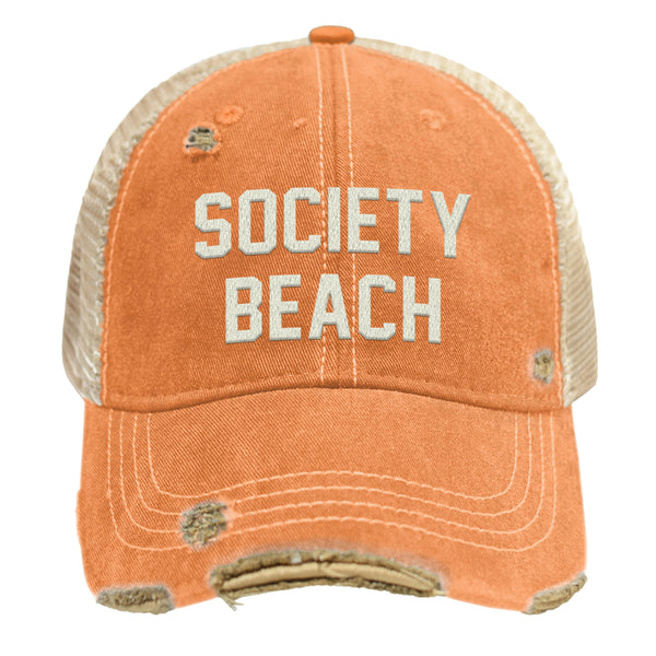 original retro brand Society Beach Snapback Trucker Hat