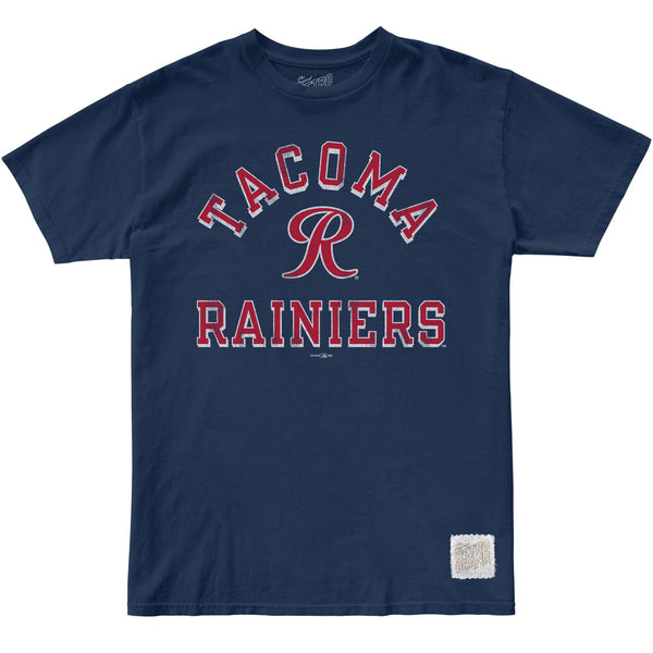 original retro brand Tacoma Rainiers 100% Cotton Tee