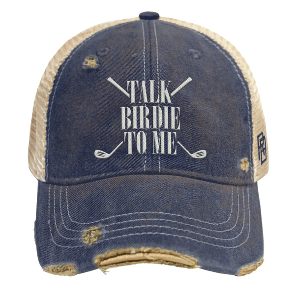 original retro brand Talk Birdie To Me Snapback Trucker Hat