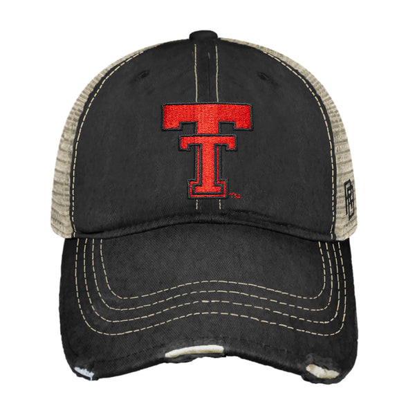 original retro brand Texas Tech Snap Back Trucker Cap