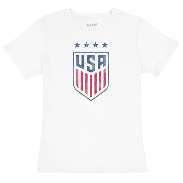 original retro brand USWNT 100% Cotton Women's T-shirt