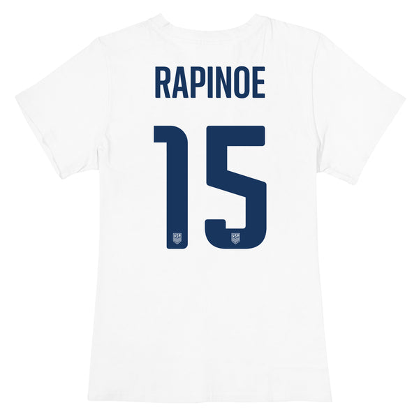 original retro brand USWNT Megan Rapinoe 100% Cotton Tee