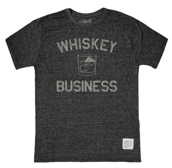 original retro brand Whiskey Business Tri-Blend Tee