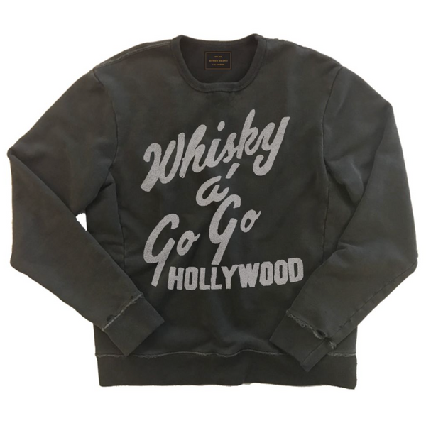 original retro brand Whisky A Go Go Black Label Sweatshirt