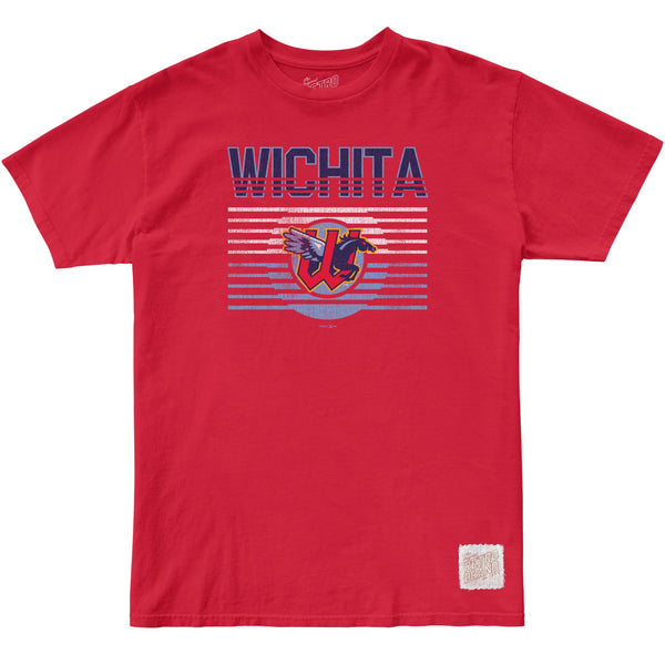 original retro brand Wichita Wind Surge 100% Cotton Tee