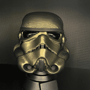 original stormtrooper Limited Edition: “Shattered Gold” Stormtrooper Helmet