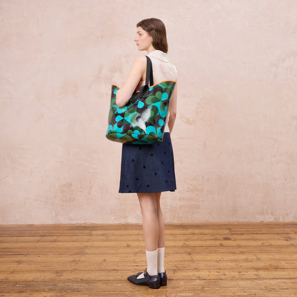 orla kiely Carryall Large Tote - Kaleidoscope Emerald