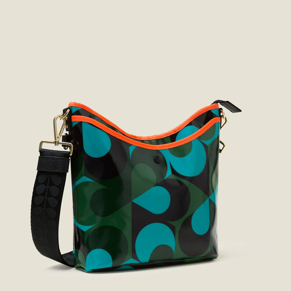 Orla Kiely Cross Carry Crossbody - Kaleidoscope Emerald