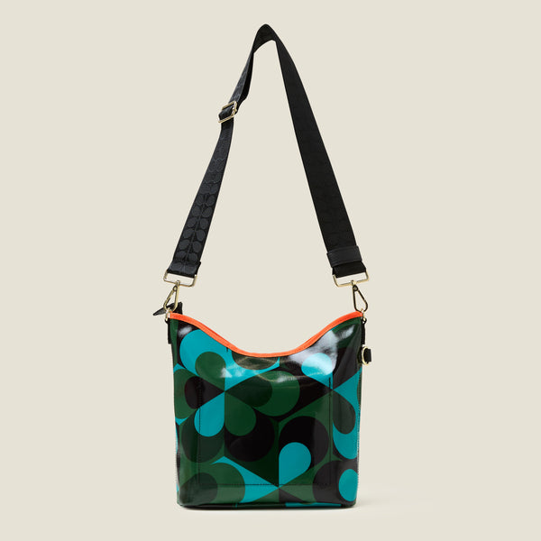 Orla Kiely Cross Carry Crossbody - Kaleidoscope Emerald
