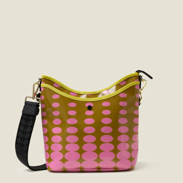 orla kiely Cross Carry Crossbody - Optical Oval Ochre