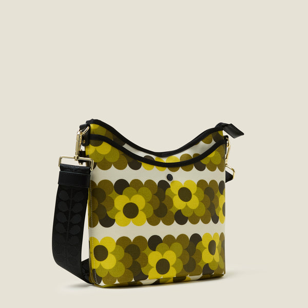 Orla Kiely Cross Carry Crossbody - Retro Flower Yellow