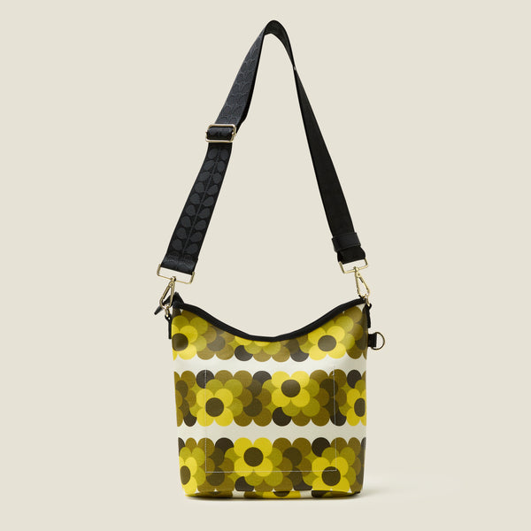Orla Kiely Cross Carry Crossbody - Retro Flower Yellow