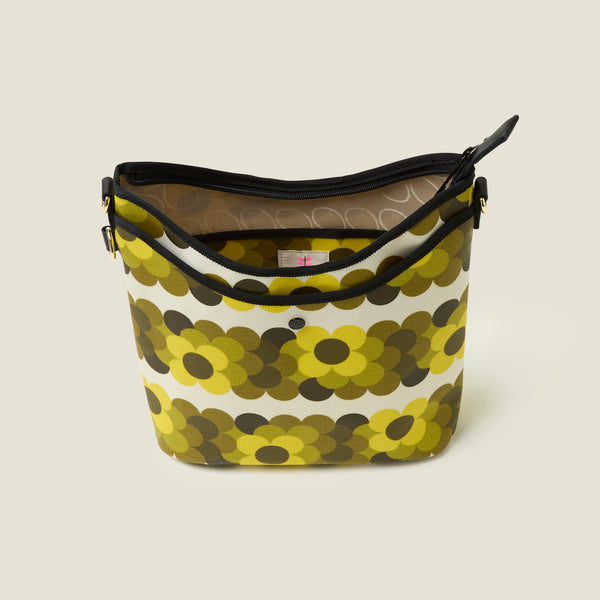 Orla Kiely Cross Carry Crossbody - Retro Flower Yellow