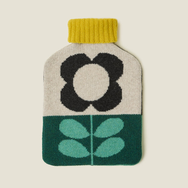 Orla Kiely Hot Water Bottle Cover - Flower Stem Jewel