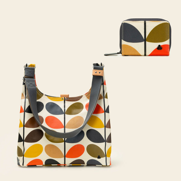 orla kiely Midi Crossbody & Remember Me Purse Bundle Classic Multi Stem