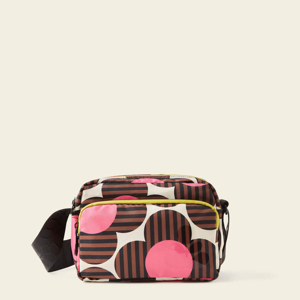 orla kiely Angle Camera Bag - Striped Flower Azalea