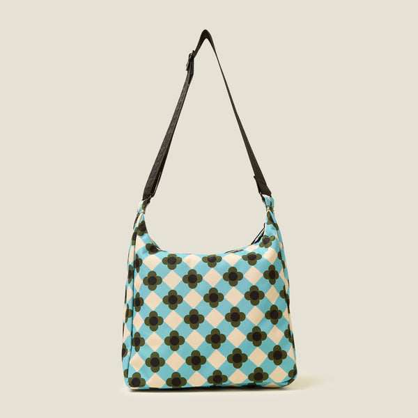 Orla Kiely Area Hobo - Flower Check Ziggurat