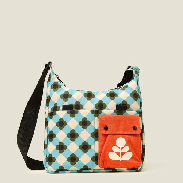 orla kiely Area Hobo - Flower Check Ziggurat