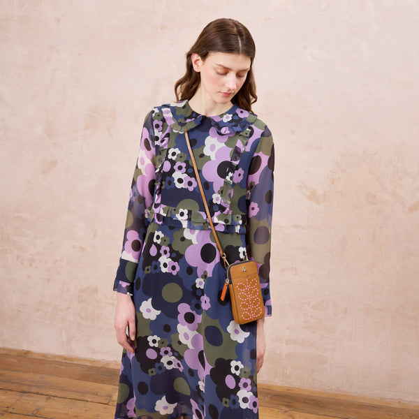 orla kiely Ariel Phone Case - Whipstitch Stem Tan