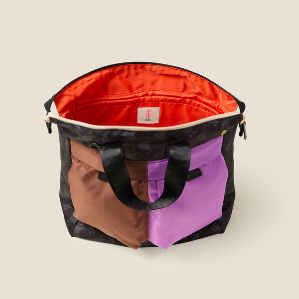 Orla Kiely Axis Backpack - Colourblock Multi