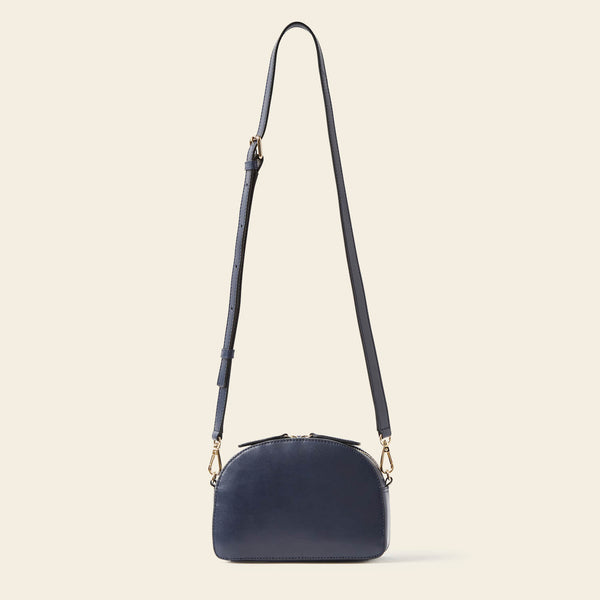 Orla Kiely Babaluna Crossbody - Navy Punched Flower