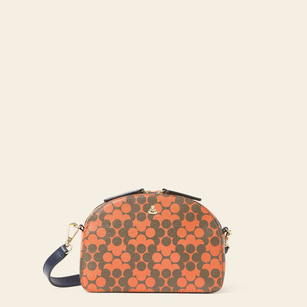 orla kiely Babaluna Crossbody - Tomato Puzzle Flower