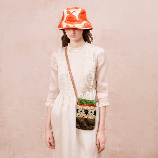 Orla Kiely Bucket Hat - Pear Tomato