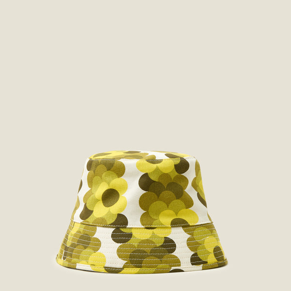 orla kiely Bucket Hat - Retro Flower Yellow