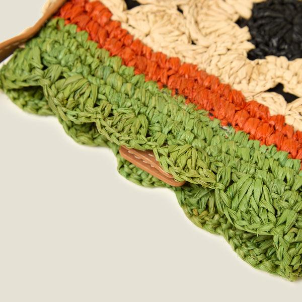 Orla Kiely Camino Phone Pouch - Block Flower Almond