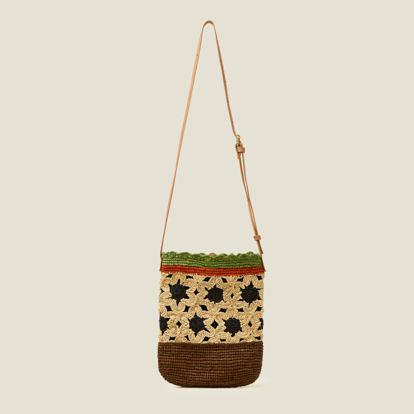 Orla Kiely Camino Sling - Block Flower Almond
