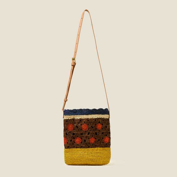 Orla Kiely Camino Sling - Block Flower Cocoa
