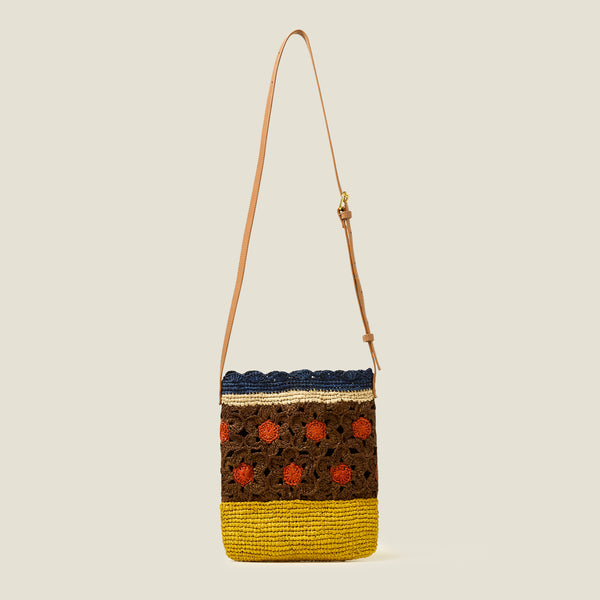 Orla Kiely Camino Sling - Block Flower Cocoa