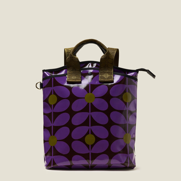 Orla Kiely Carry Backpack - Sixties Stem Orchid