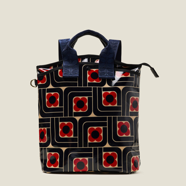orla kiely Carry Backpack - Woodblock Ink