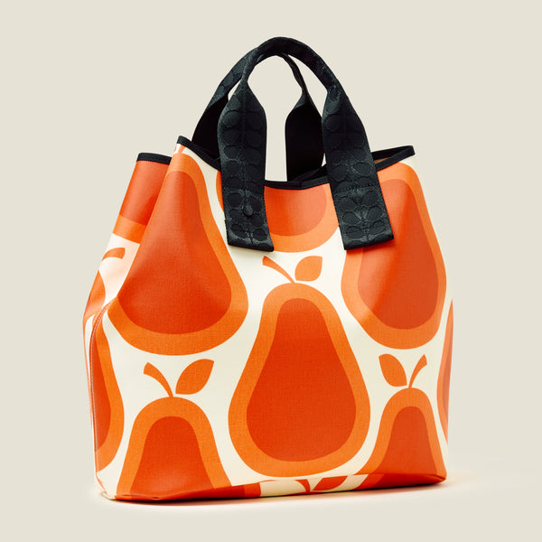 Orla Kiely Carryall Large Tote - Pear Tomato