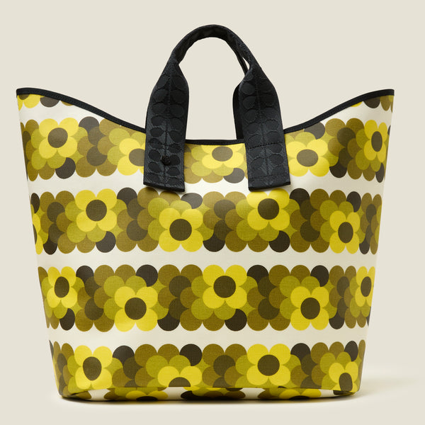 orla kiely Carryall Large Tote - Retro Flower Yellow