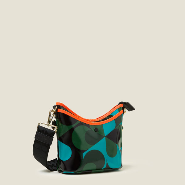 Orla Kiely Carrymin Crossbody - Kaleidoscope Emerald