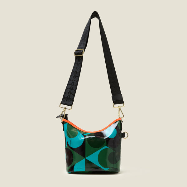 Orla Kiely Carrymin Crossbody - Kaleidoscope Emerald
