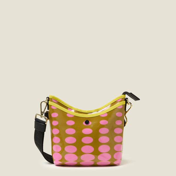 orla kiely Carrymin Crossbody - Optical Oval Ochre