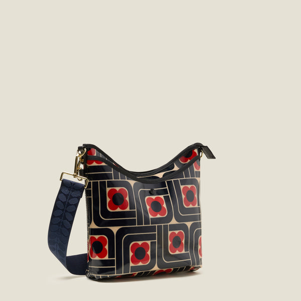 Orla Kiely Cross Carry Crossbody Bag - Woodblock Ink
