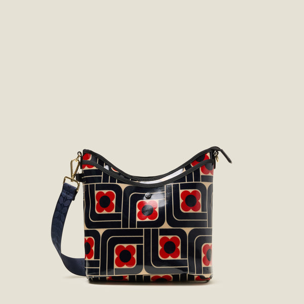 orla kiely Cross Carry Crossbody Bag - Woodblock Ink