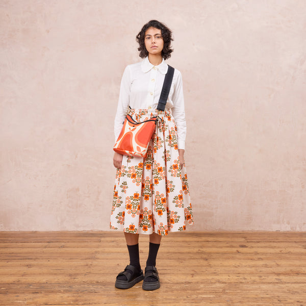 orla kiely Cross Carry Crossbody - Pear Tomato