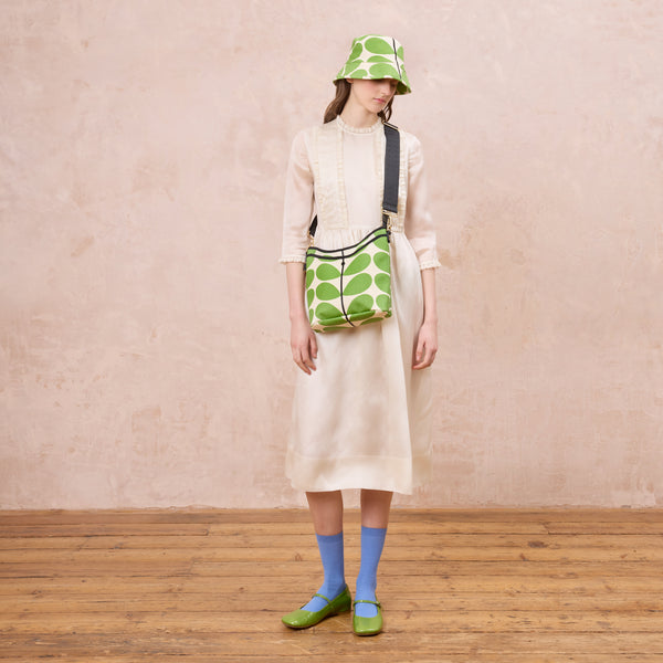 Orla Kiely Cross Carry Crossbody - Solid Stem Apple