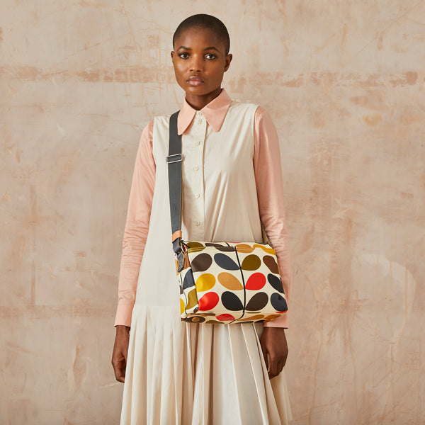Orla Kiely Fielder Crossbody - Classic Multi Stem
