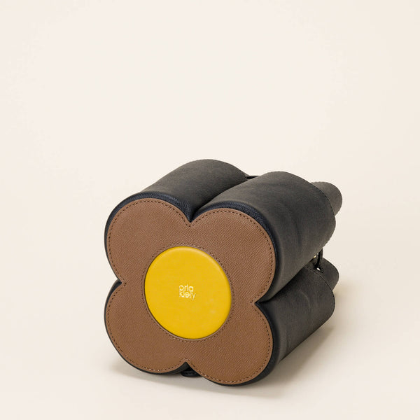 Orla Kiely Flower Petal Crossbody - Black