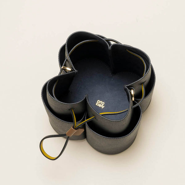 Orla Kiely Flower Petal Crossbody - Black